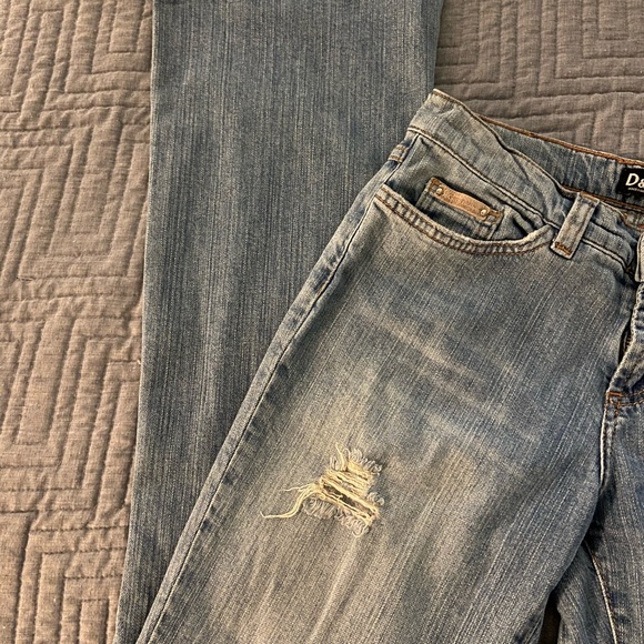 Dolce & Gabbana Light Wash Distressed Denim Sz. 26 - Picture 6 of 7
